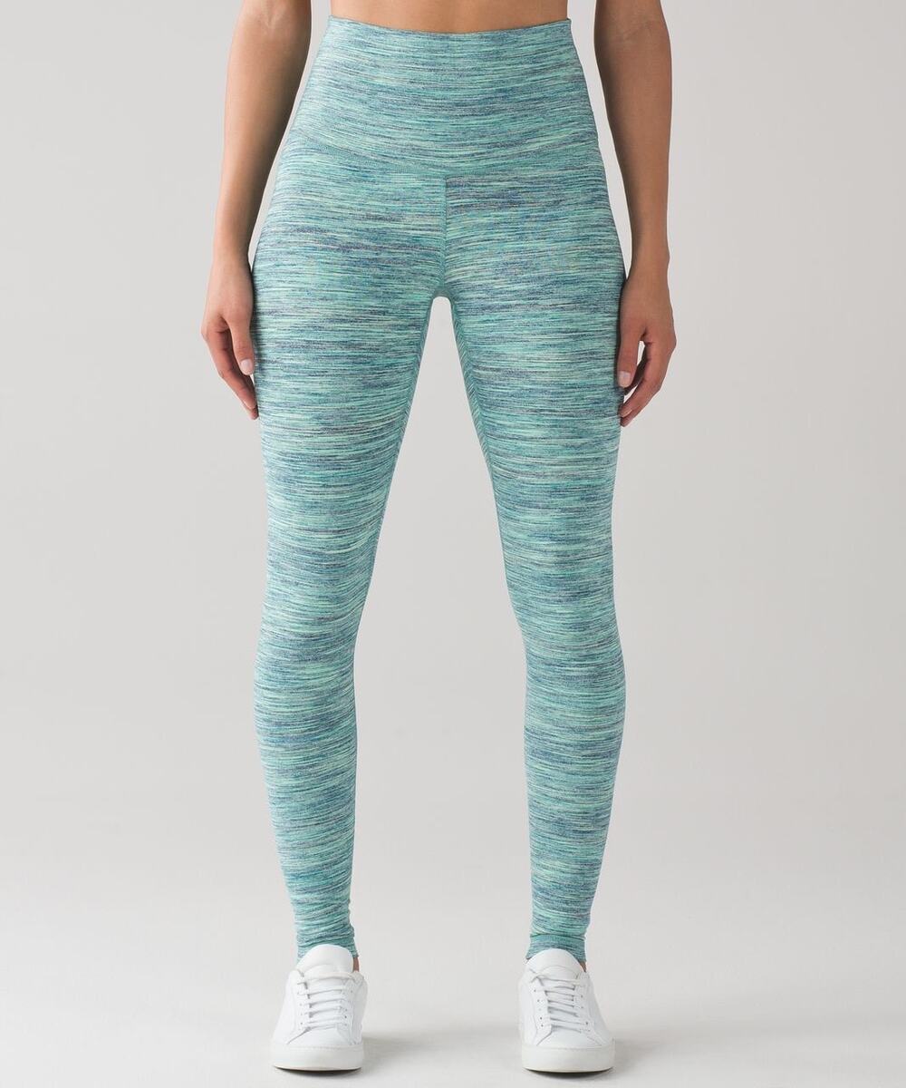 Lululemon Wunder Under Pant Hi-Rise
Space Dye Camo Alberta Lake Fresh Teal Size4